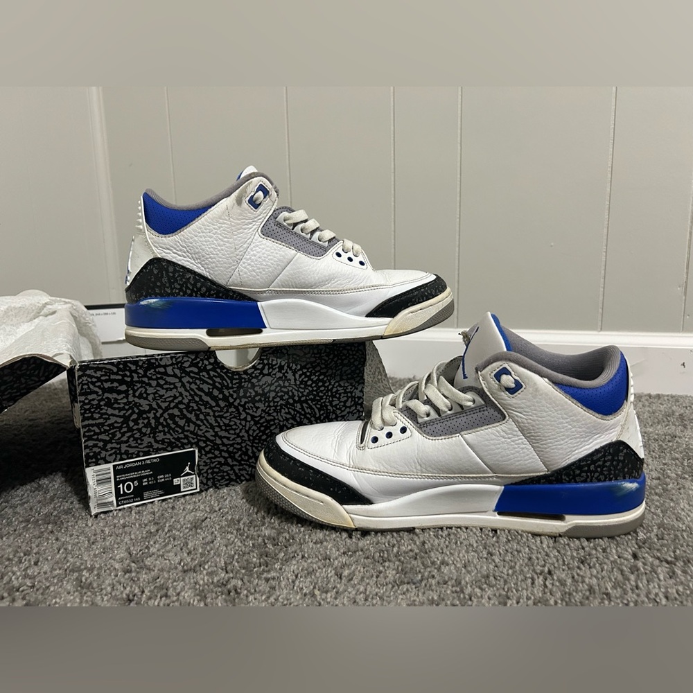 Jordan 3s Racer Blue